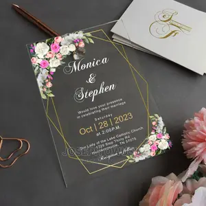 Wedding Invitation Cards - Transparent