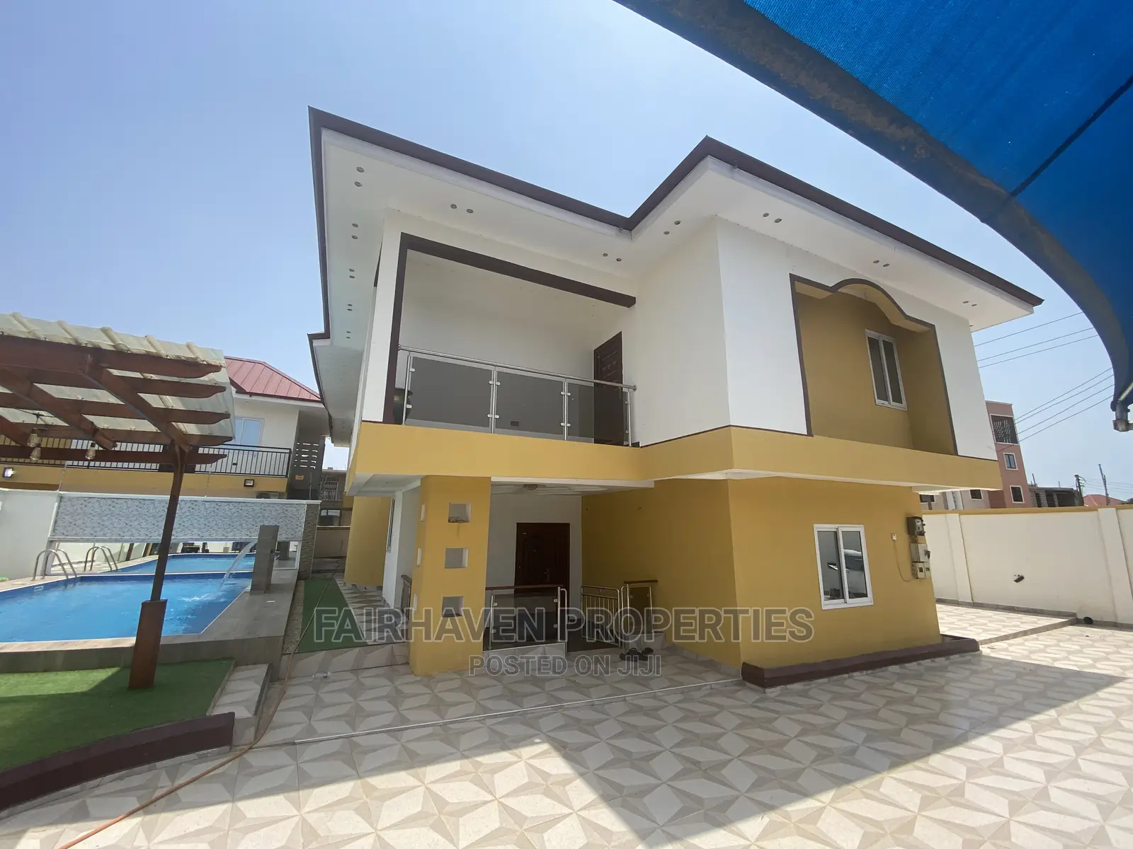 Furnished 4bdrm Mansion in Tseaddo, Airport Residential Area for Rent