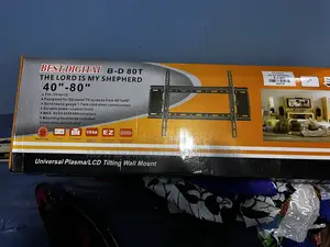 Tilt -15 + 15 Heavy Duty Tv Wall Mount 32”-80”