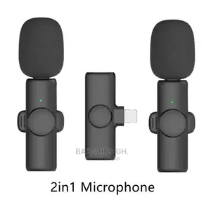 Lavalier 2 in 1 Wireless Microphone for Android and iPhone