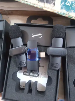 Lavalier 2 in 1 Wireless Microphone for Android and iPhone