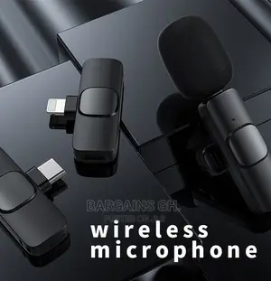 Lavalier 2 in 1 Wireless Microphone for Android and iPhone