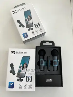 Lavalier 2 in 1 Wireless Microphone for Android and iPhone