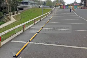 Heavy Duty Rubber Car Parking Safety Stopper