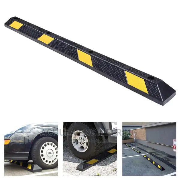 Heavy Duty Rubber Car Parking Safety Stopper