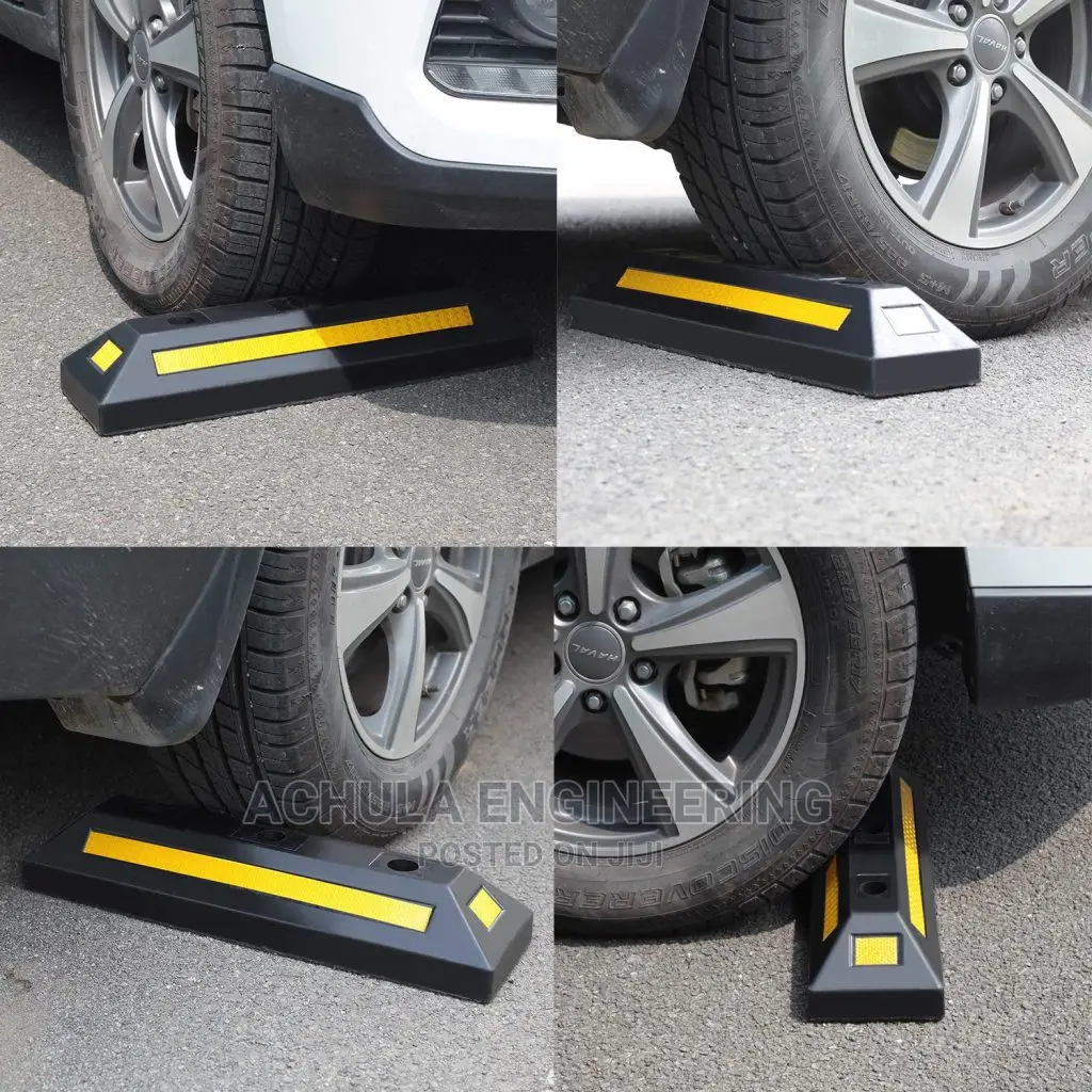 Heavy Duty Rubber Car Parking Safety Stopper