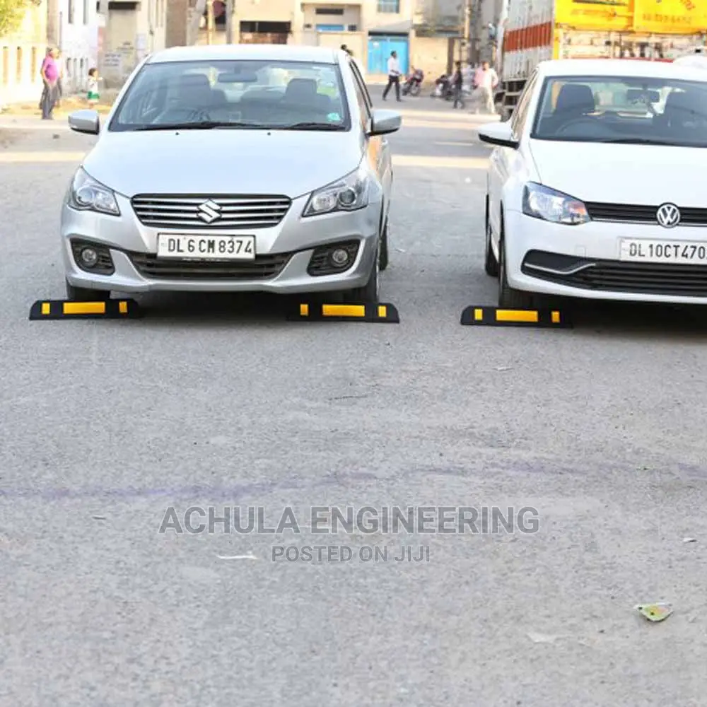 Heavy Duty Rubber Car Parking Safety Stopper