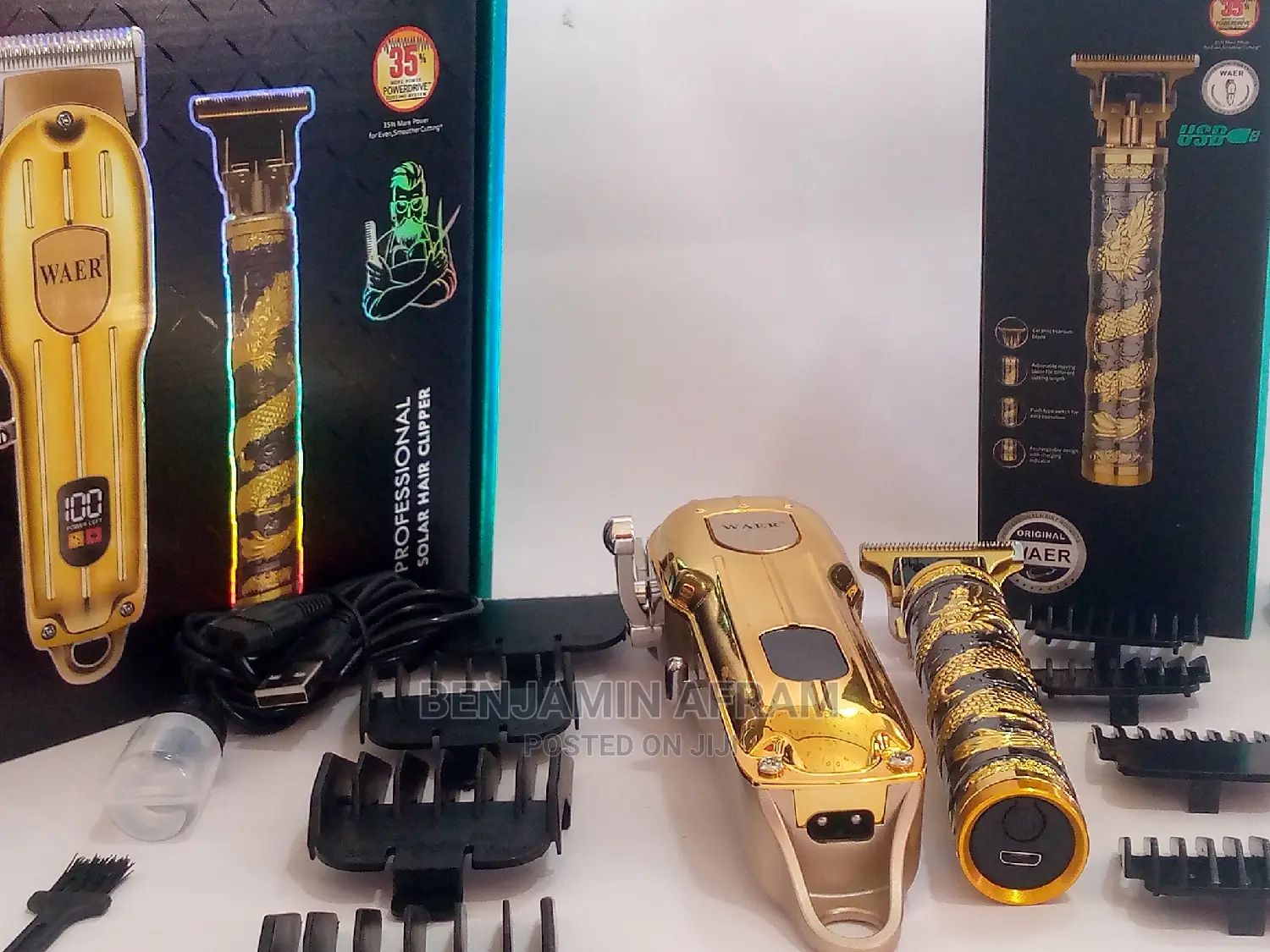 Two in One Professional Rechargeable Hair Clippers