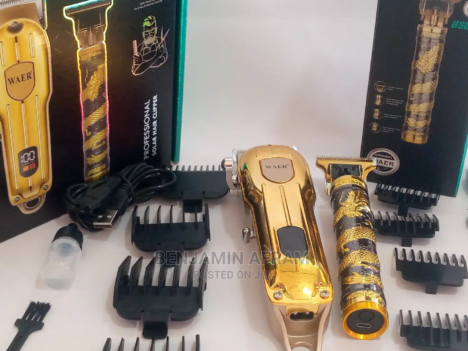Two in One Professional Rechargeable Hair Clippers