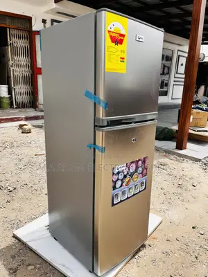New Pear 138 Litre Fridge With Top Freezer 2 Stars Rated