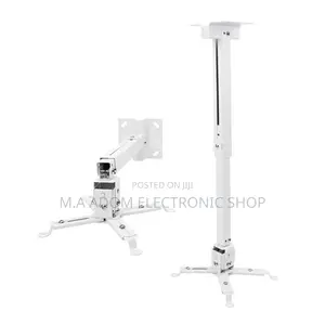 White Colour Projector Wall / Ceiling Mount