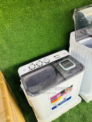 7kg Pearl Semi Automatic Washer Machine Transparent Lid