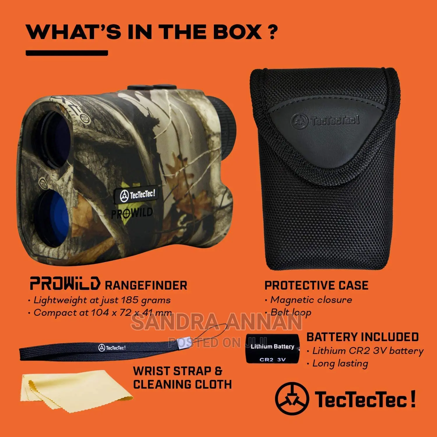 Tectectec Prowild Range Finder