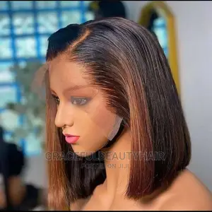 12 Inches Brazilian Remy Frontal Wig Cap Style