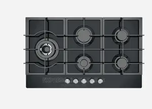 Midea Black Glass Gas Cooktop 90g50me060-GFL