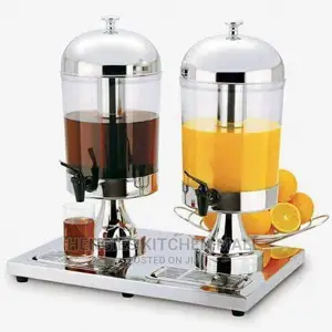 Double Stainless Steel Juice Dispenser 16L