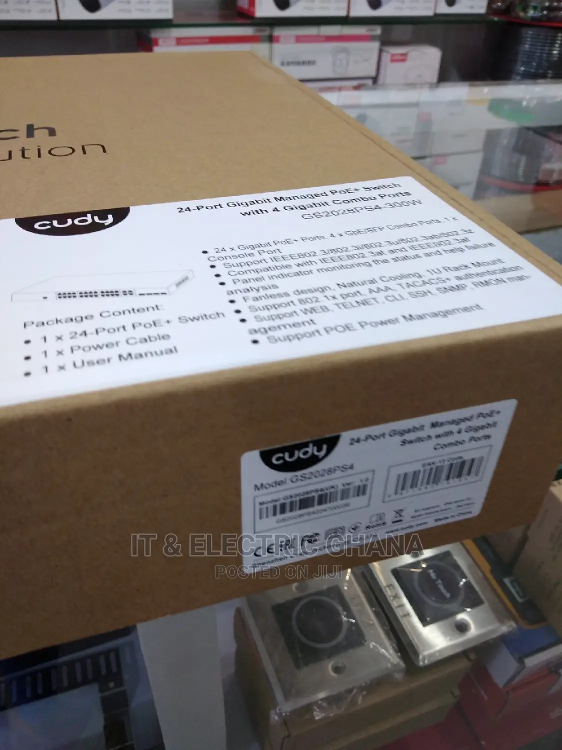 24 Port Layer Managed Gigabit Poe Switch