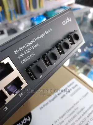 24 Port Layer 2 Managed Gigabit Switch With 4 SFP Slots