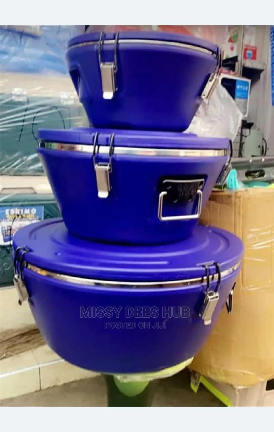 3pcs Large Food Storage Containers