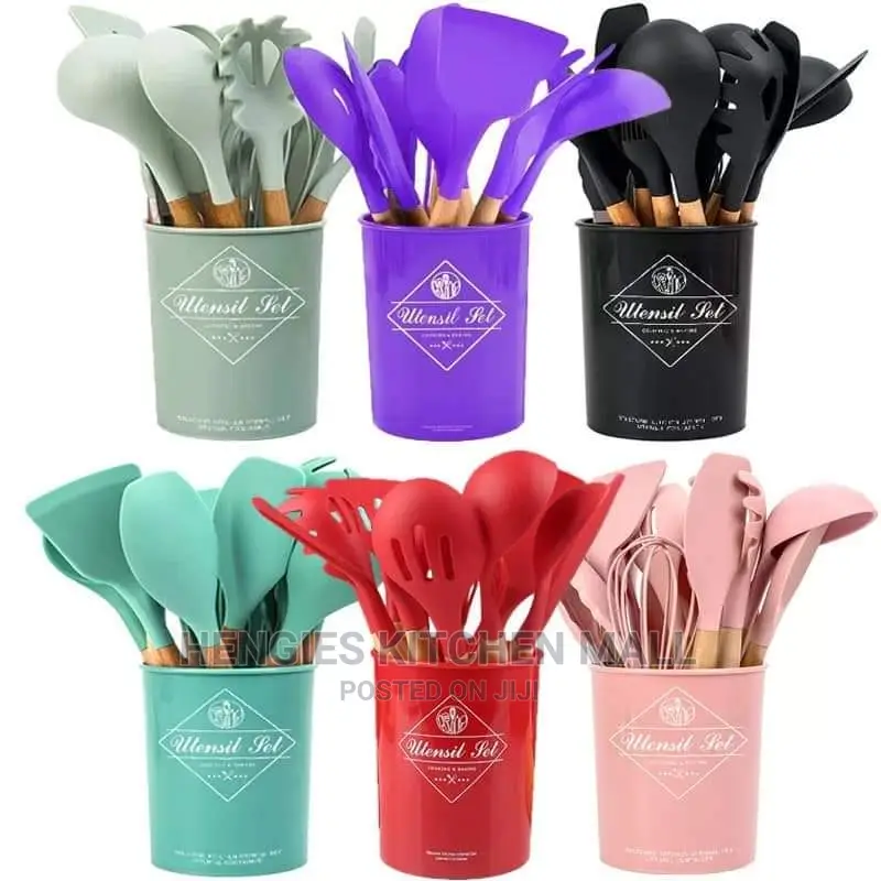 12-Piece Silicone Ladles