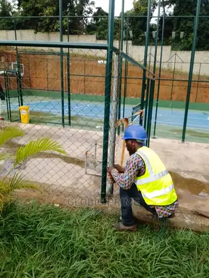 Chain Link and Panel Mesh Fence