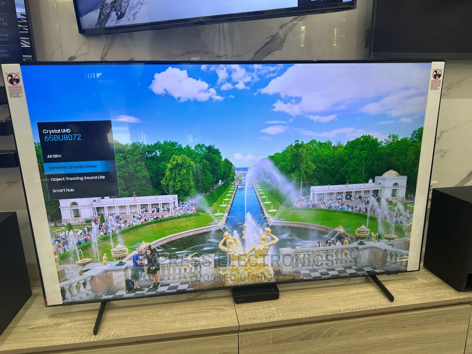 Crystal Processor Samsung 65bu8072 Uhd Tv Smart