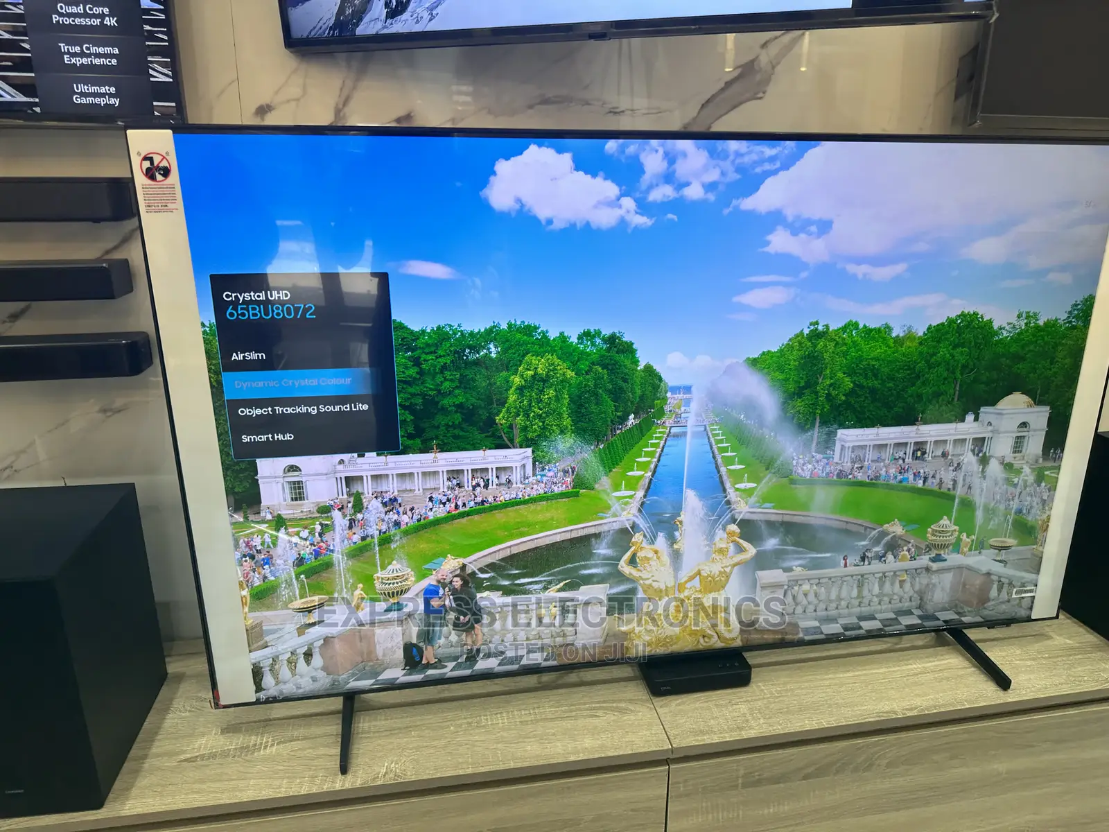 Crystal Processor Samsung 65bu8072 Uhd Tv Smart