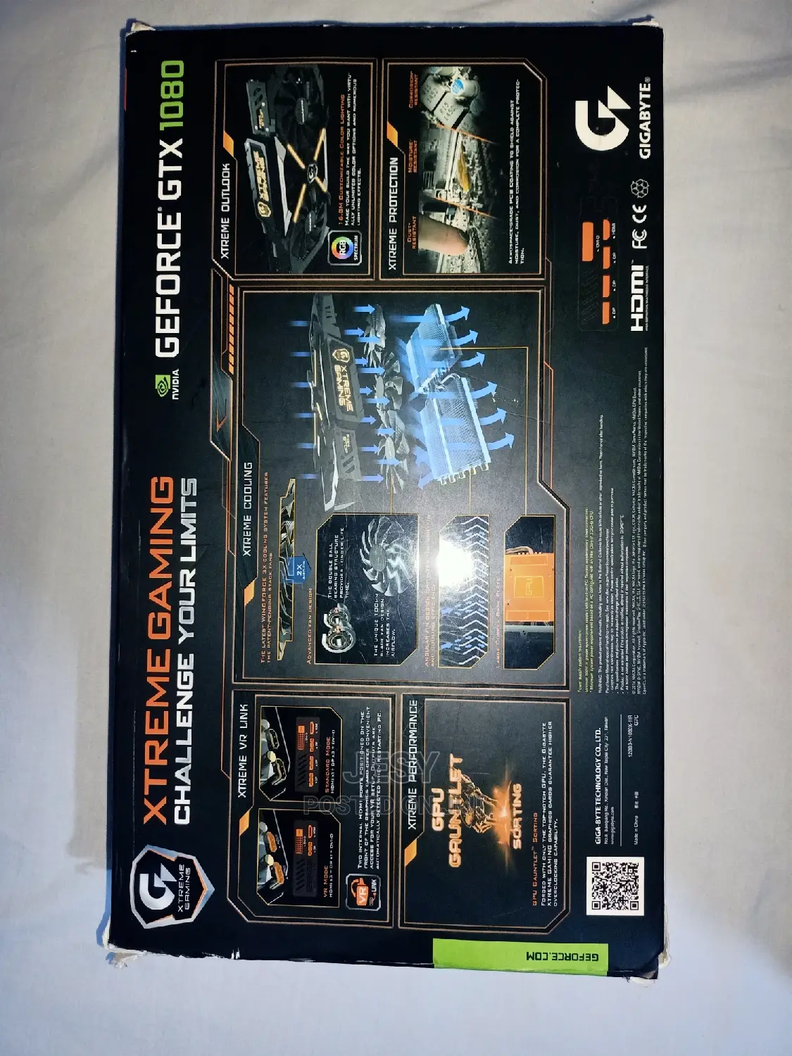 GTX 1080 Extreme Gaming.