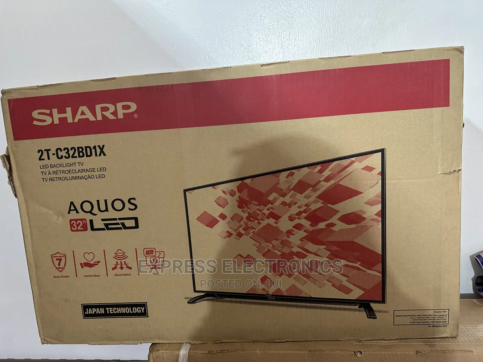 Wireless Connection With Mobile Devices Sharp 32”Hd Tv