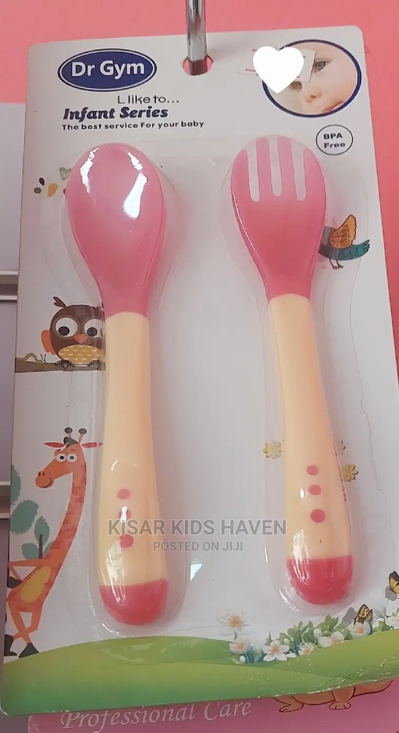Dr Gym Baby Spoon and Fork