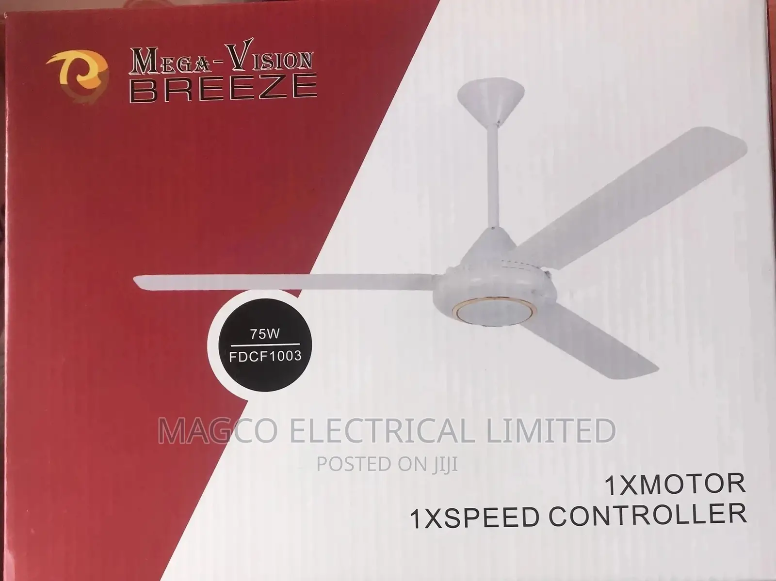Mega-Vision Ceiling Fan