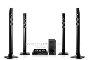 Presentable Home Theater System 1200w Long Speaker LG LHD756