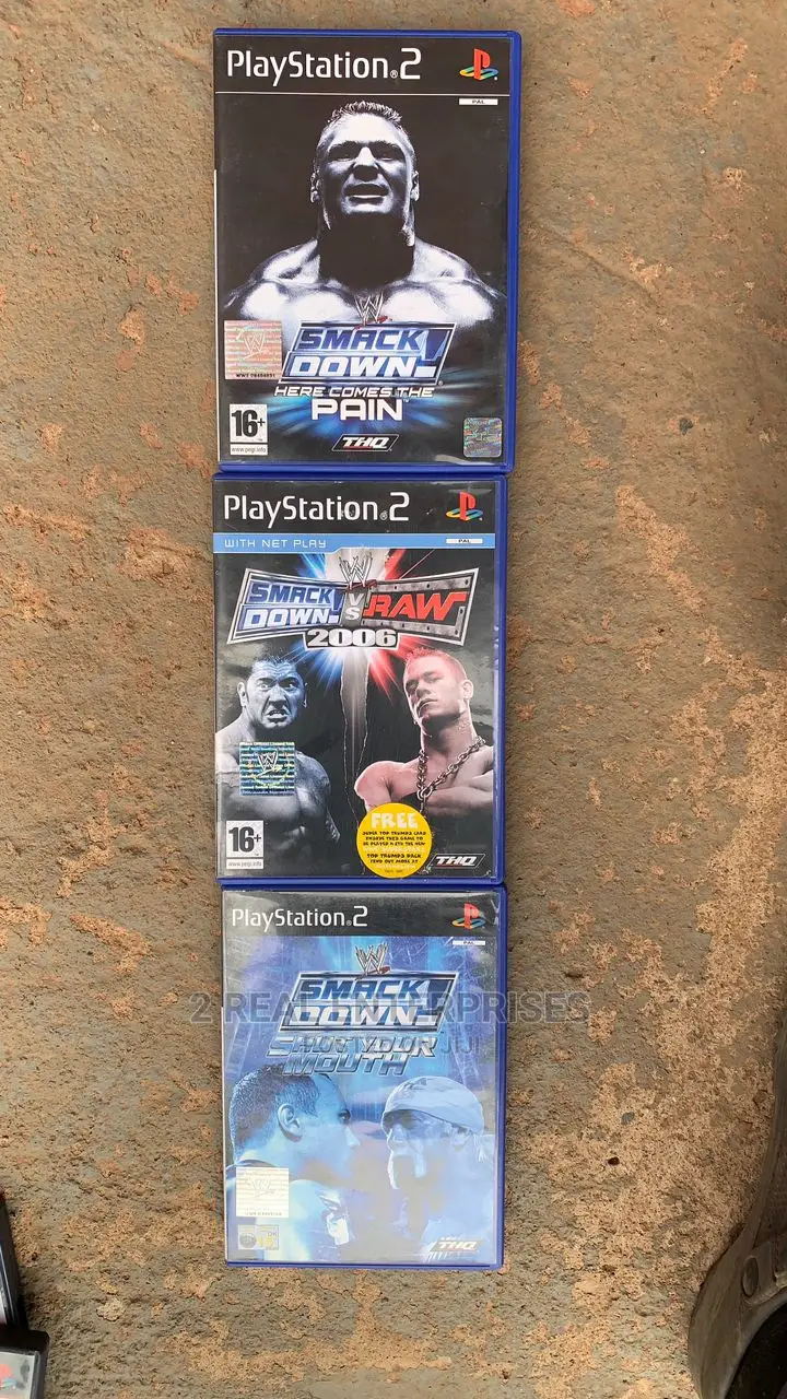 Ps2 Smack Down Wwe