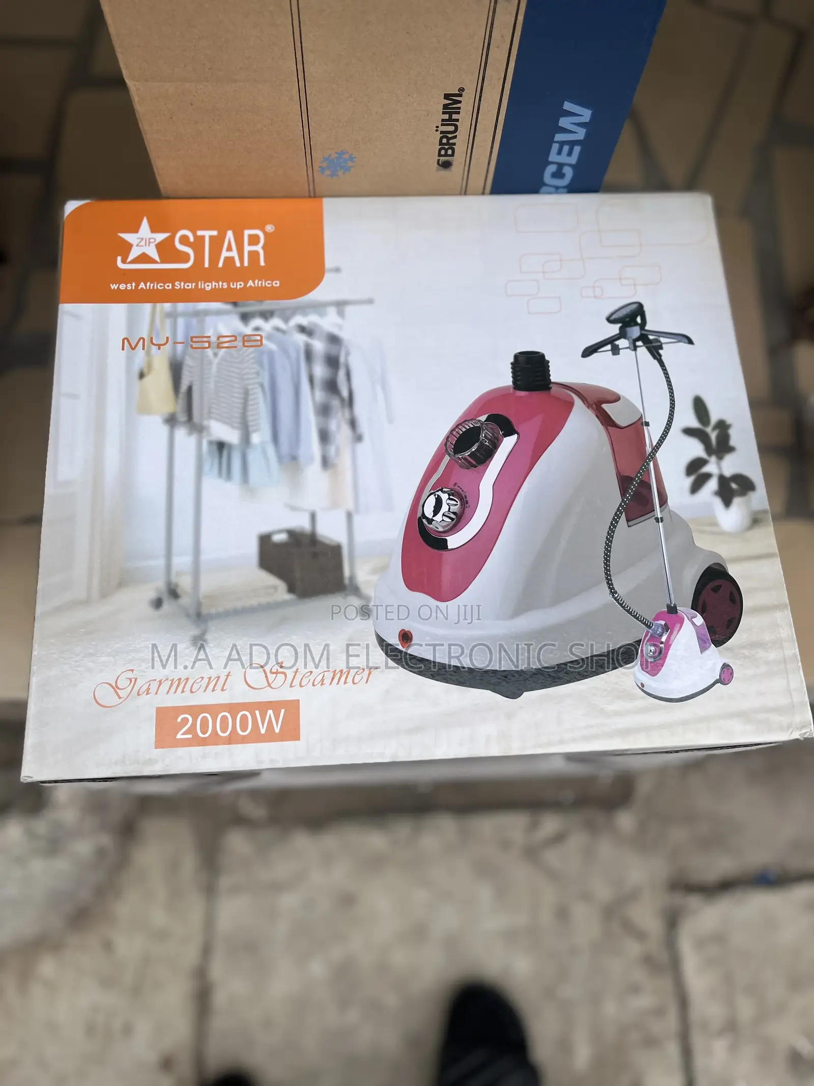 West Africa Star Light Garments Steamer