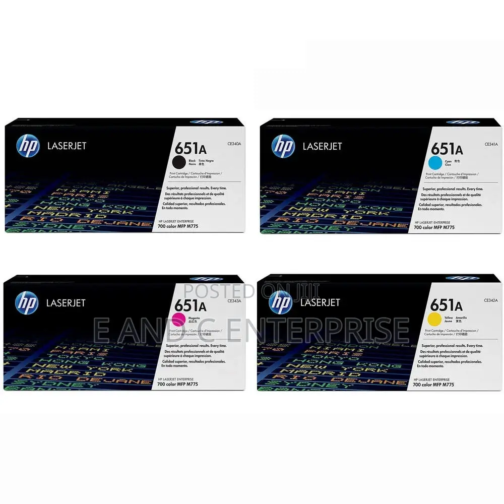 Hp Toner 651a Original