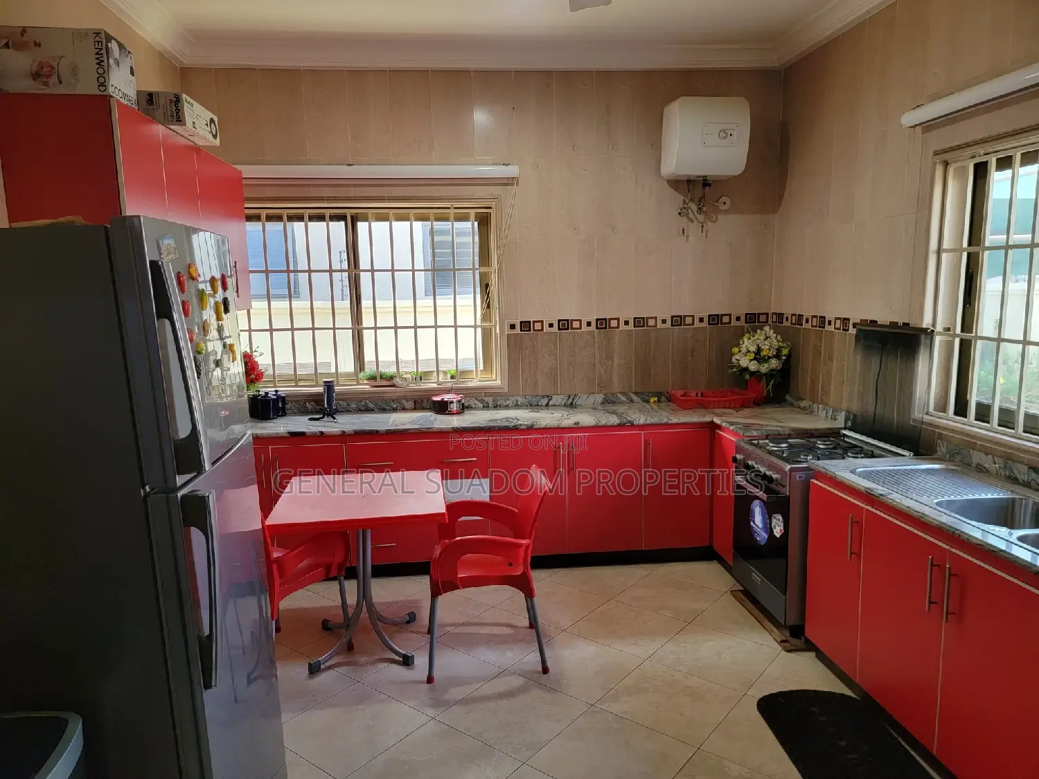 Furnished 3bdrm House in Suadom Properties, Police Station for Rent