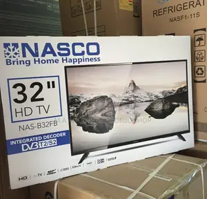 New Nasco Nas-B32fb 32 Inches Digital Satellite Tv