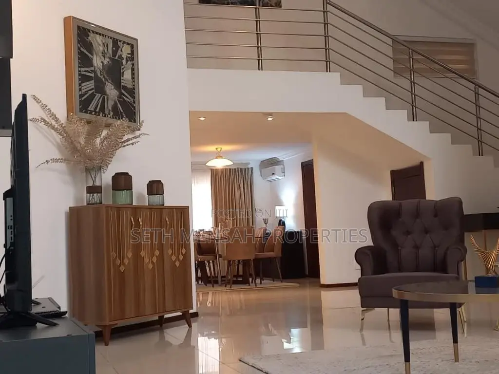 Furnished 3bdrm Townhouse / Terrace in East Legon for Rent
