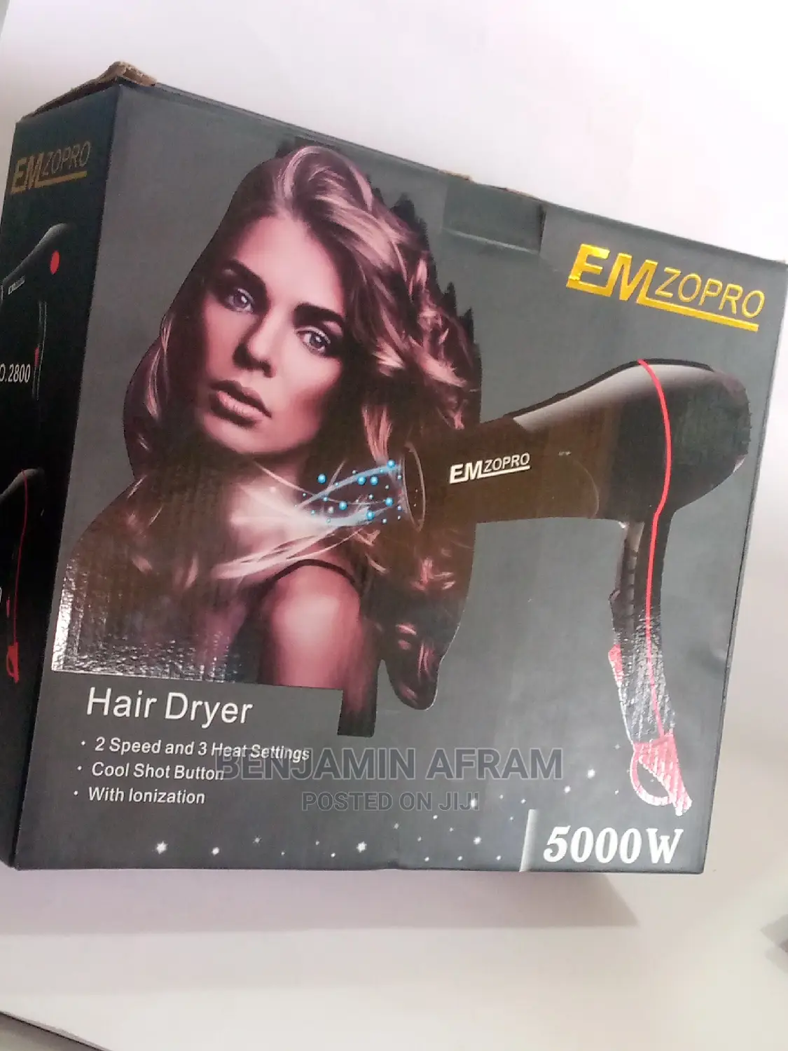 Hair Dryer With Cool Shot Button
