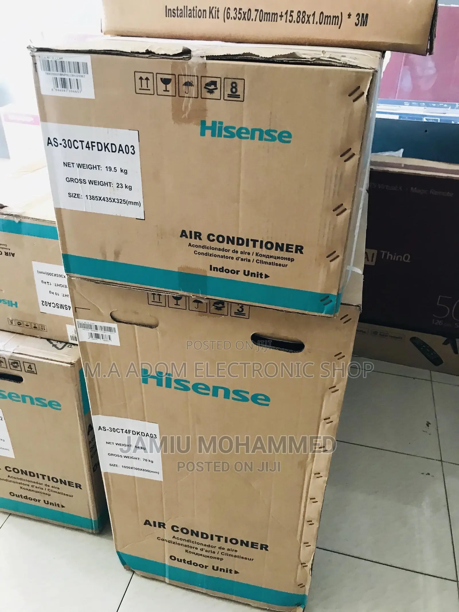 Hisense 3.0HP Air Conditioner AUV-24HR4SFA1