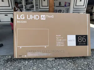 86UQ9000 UHD LG Smart Sleek Design Black +Free Theater
