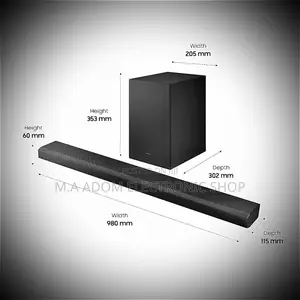 Samsung 430watts 3.1ch Dolby Atmos Wireless Sound Bar