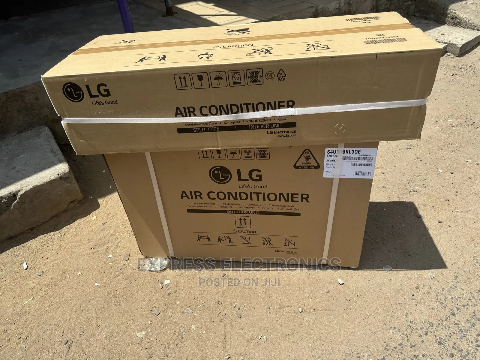 S4UQ18KL3QE Dual Inverter Extreme Cool Fun LG 2.0hp Split