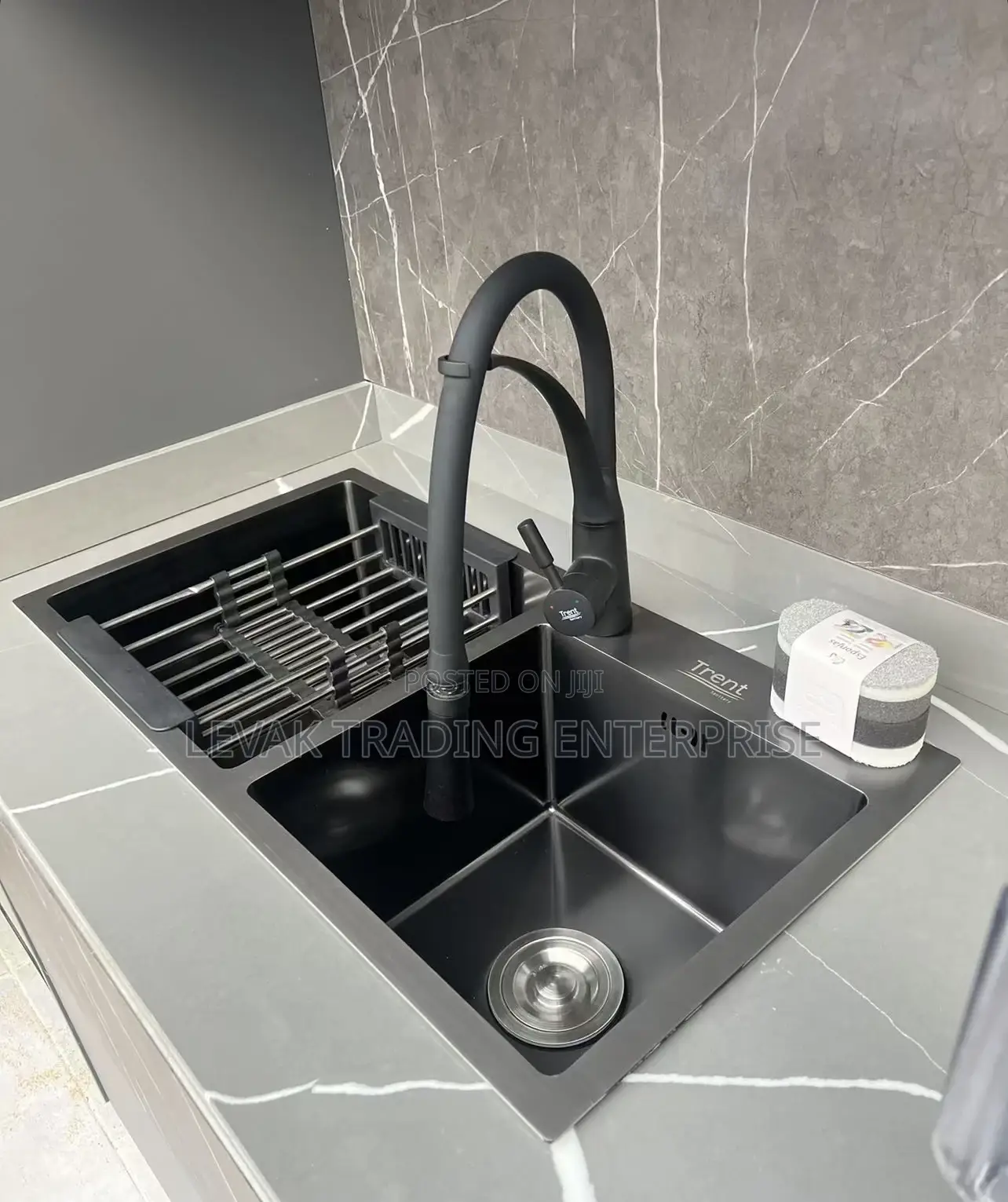 Black Kitchen Sink - Stainless Steel Kitchen Sink