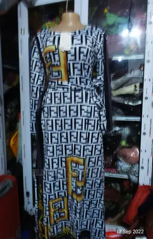 Maxi Designer Fende Ladies Dress