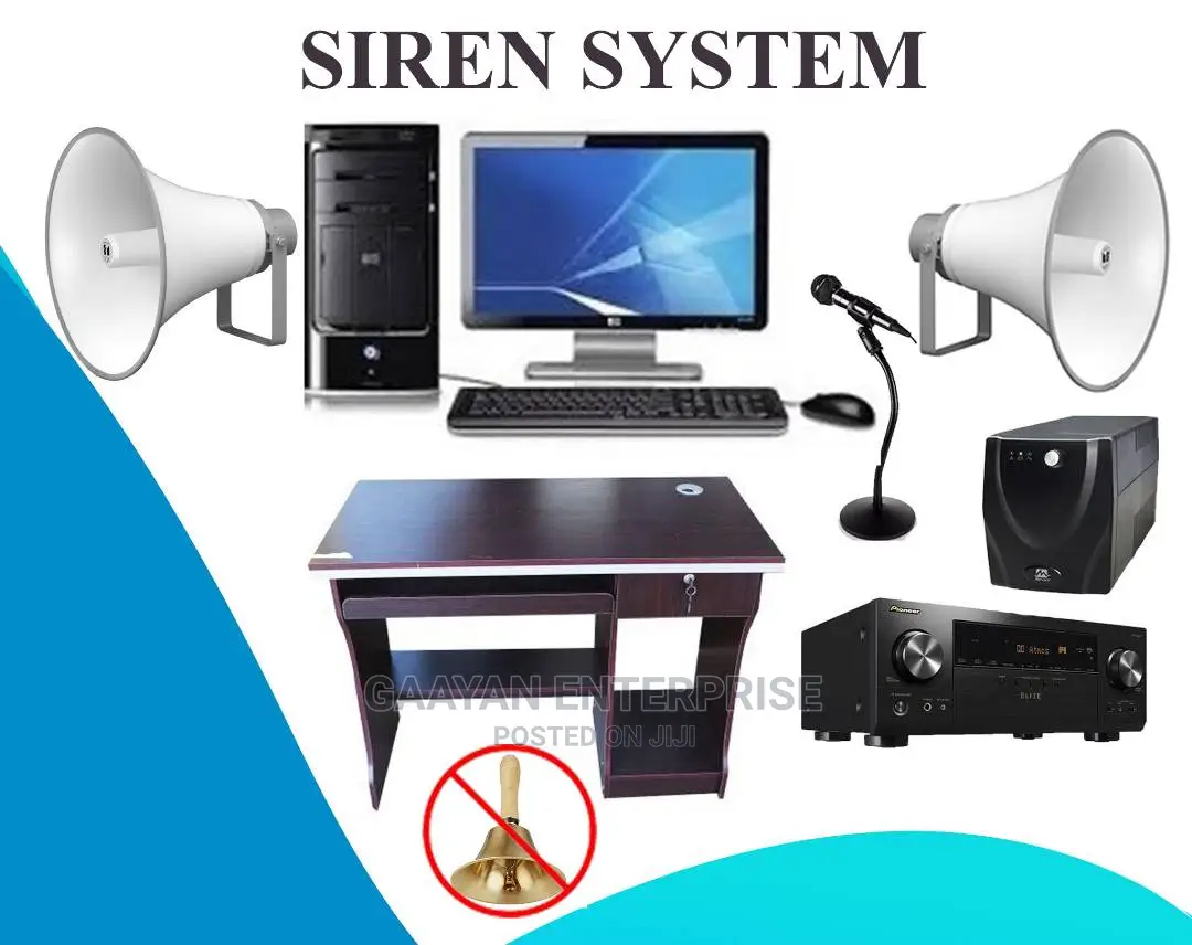 School Siren System for Senior High Schools and Colleges .