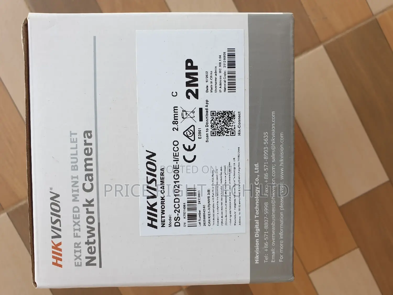 2mp Ds-2cd1021goe-I/Eco Bullet Network Camera