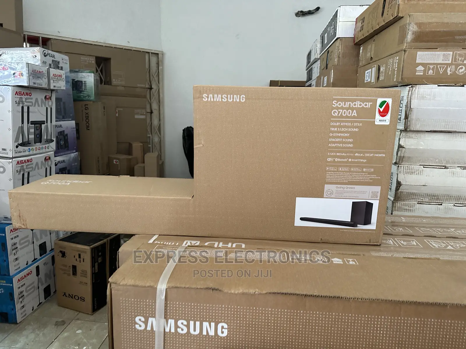 Optical Cable Q700 Soundbar Samsung Powerful Bass