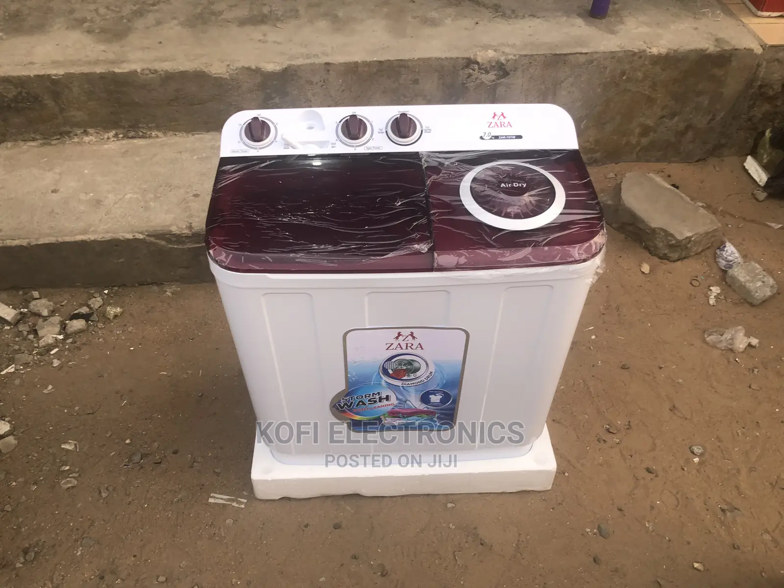 (Spin Dry)Zara 7kg Toploading Semi-Automatic Washing Machine