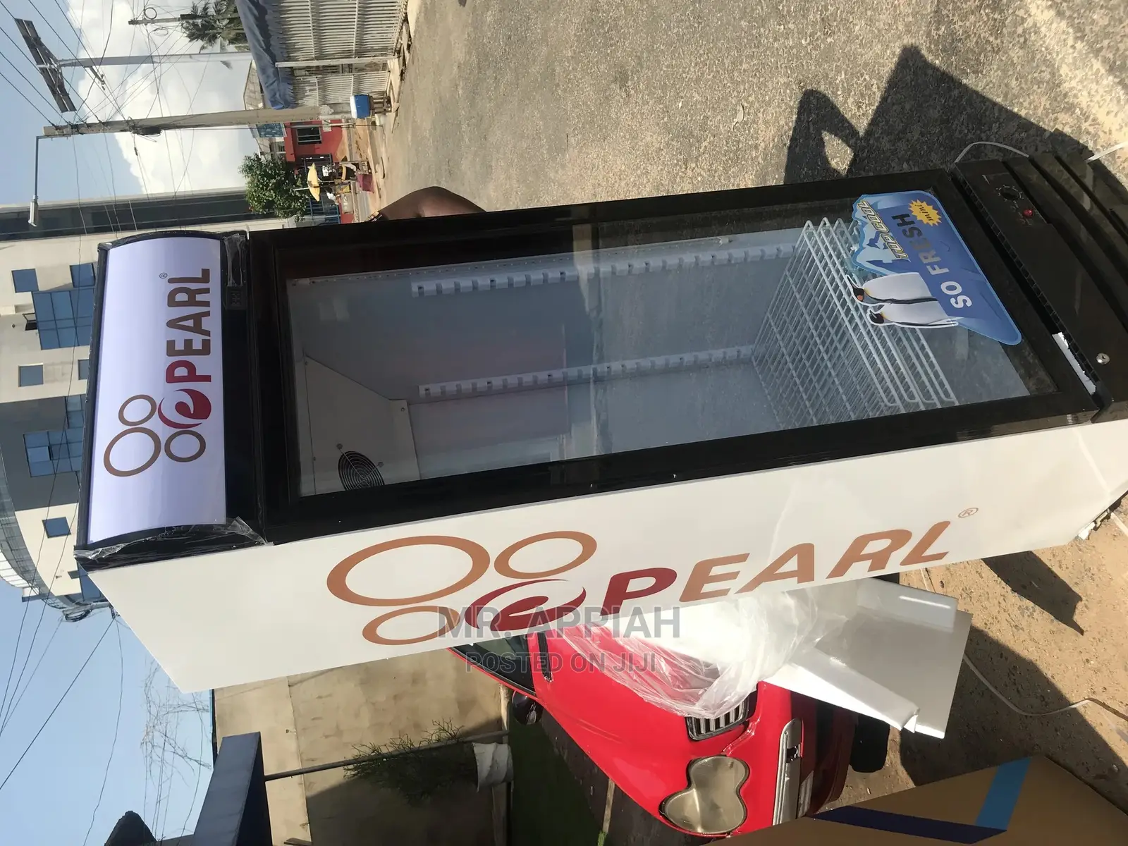 Pearl PVC-46 Single Door Display Fridge (Beverage Cooler)